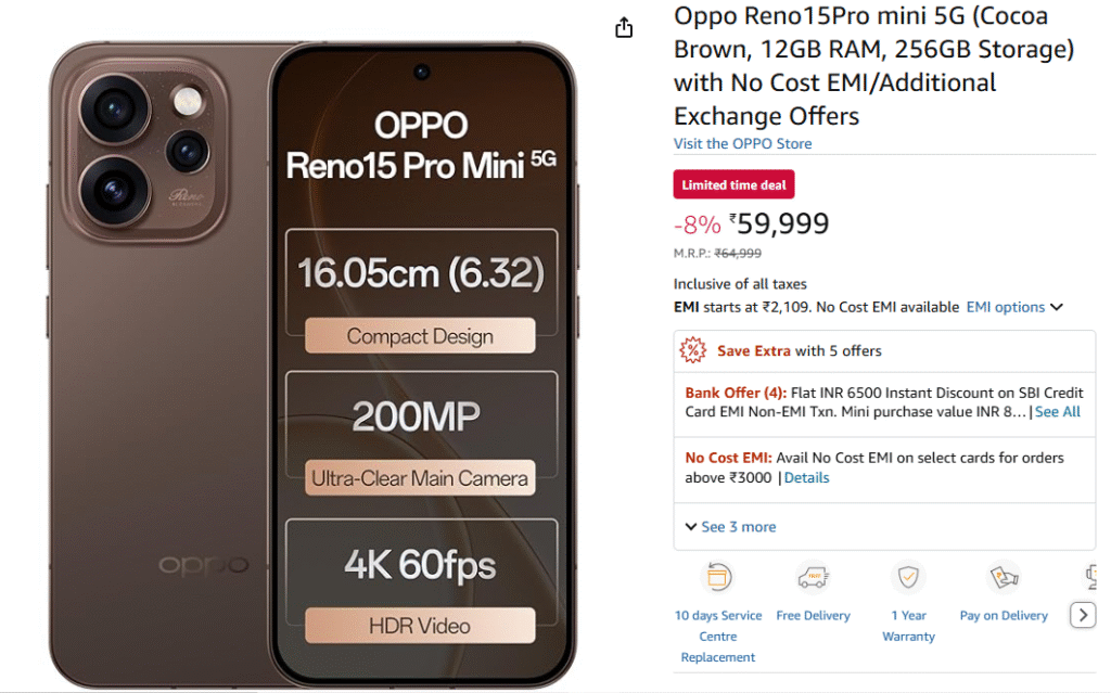 Oppo Reno 15 Pro Mini 